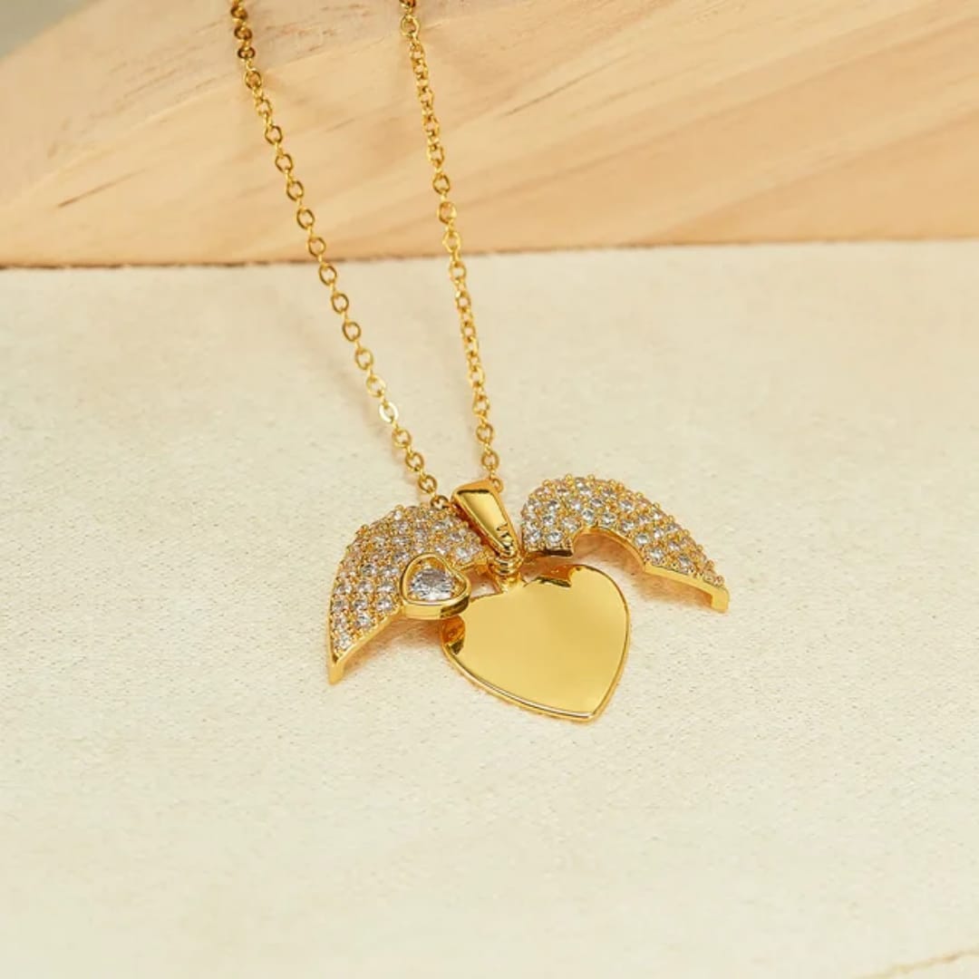 Heart Titanium Seel Necklace